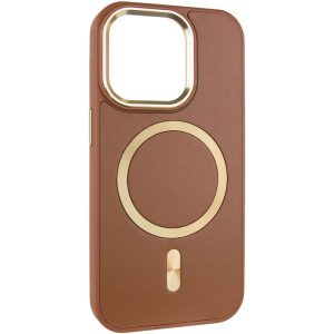 Шкіряний чохол для Apple iPhone 11 Коричневий SnapCase with MagSafe