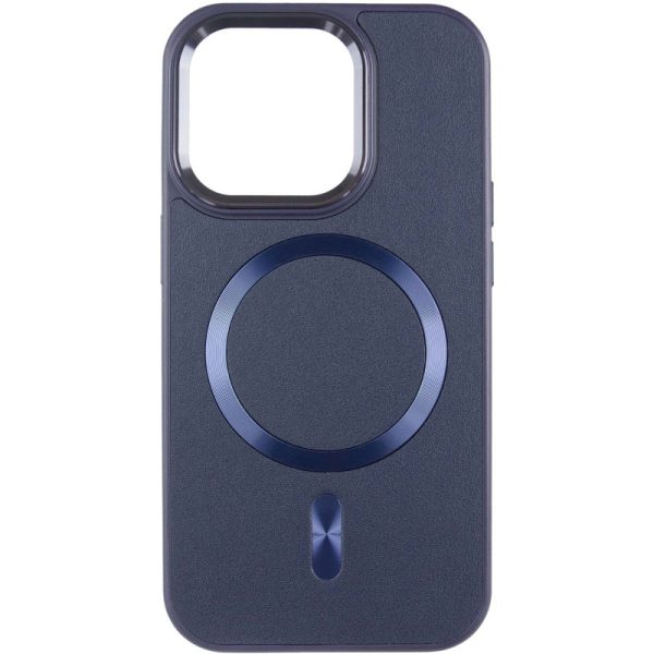 Шкіряний чохол для Apple iPhone 11 Синій SnapCase with MagSafe - Зображення 2