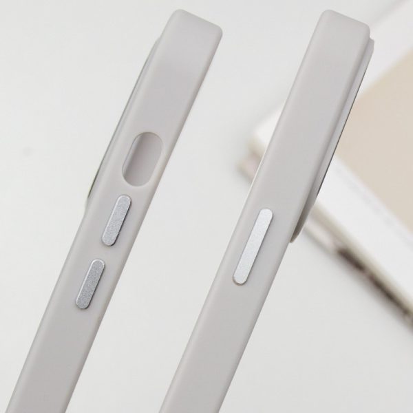 Шкіряний чохол для Apple iPhone 11 Сірий SnapCase with MagSafe - Зображення 5