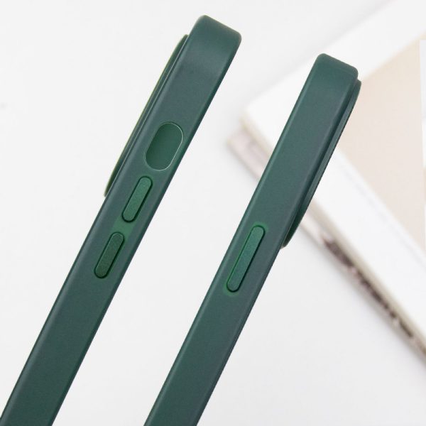 Шкіряний чохол для Apple iPhone 14 Pro Max Зелений SnapCase with MagSafe - Зображення 5