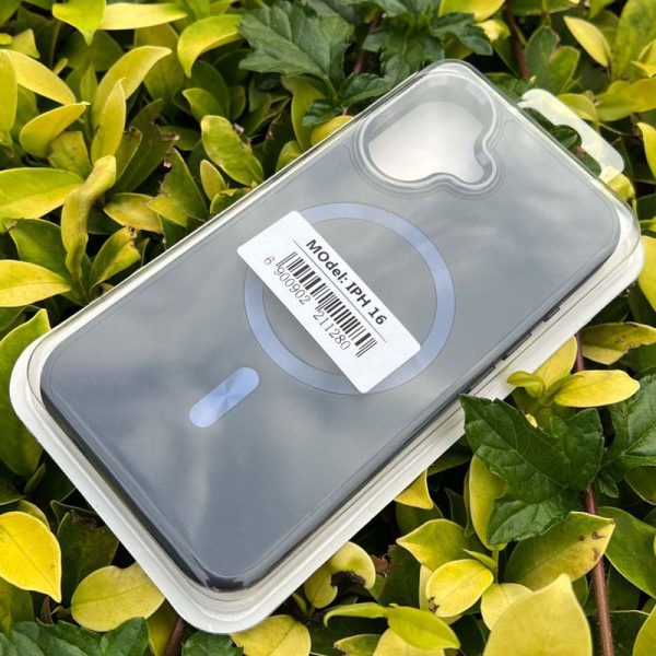 Шкіряний чохол для Apple iPhone 16 Синій SnapCase with MagSafe - Зображення 2