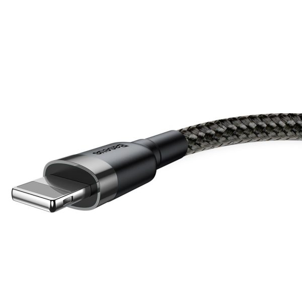 Дата кабель Baseus Cafule Lightning Cable 1.5A (2m) (CALKLF-C) - Зображення 3