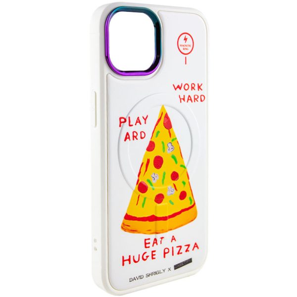 Чохол для iPhone 12 Pro Max Pizza Funny pictures with MagSafe - Зображення 2