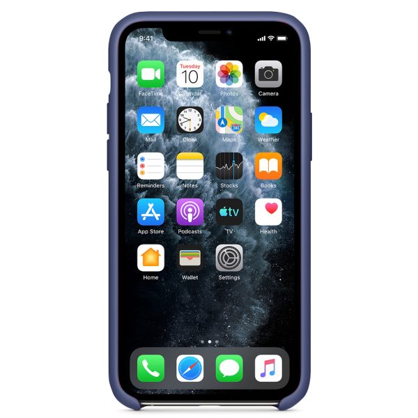 Чохол для iPhone 11 Pro Синій Silicone Case without Logo - Зображення 2
