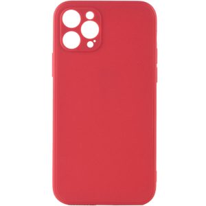 Силіконовий чохол для Apple iPhone 12 Pro Max Червоний Candy Full Camera
