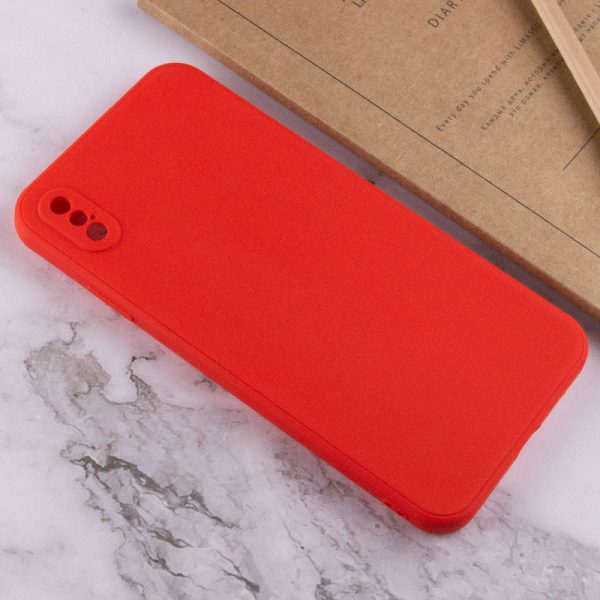 Силіконовий чохол для Apple iPhone X / XS Червоний Candy Full Camera - Зображення 4
