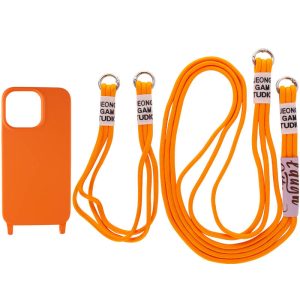 Чохол для iPhone 12 Pro / 12 Помаранчевий TPU two straps California
