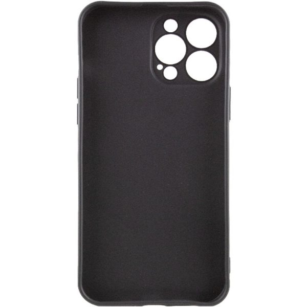 Чохол для iPhone 13 Pro Чорний TPU Epik Чорний Full Camera - Зображення 2