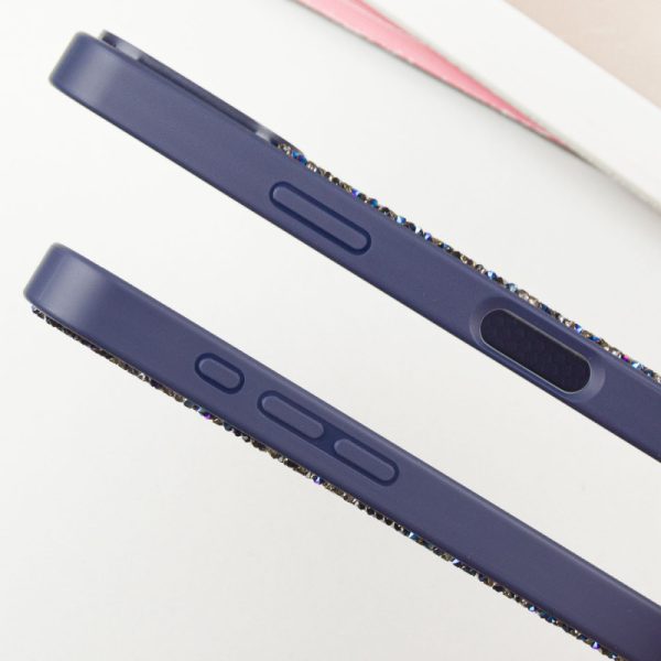 Чохол для iPhone 16 Синій Bling World Rock Diamond with MagSafe - Зображення 2