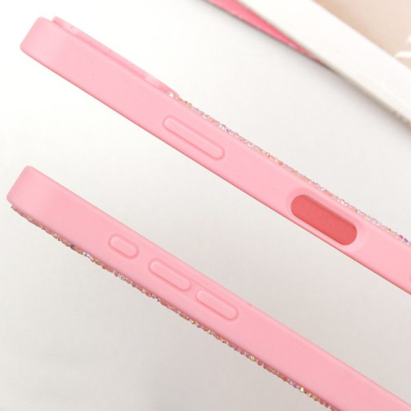 Чохол для iPhone 16 Рожевий Bling World Rock Diamond with MagSafe - Зображення 2