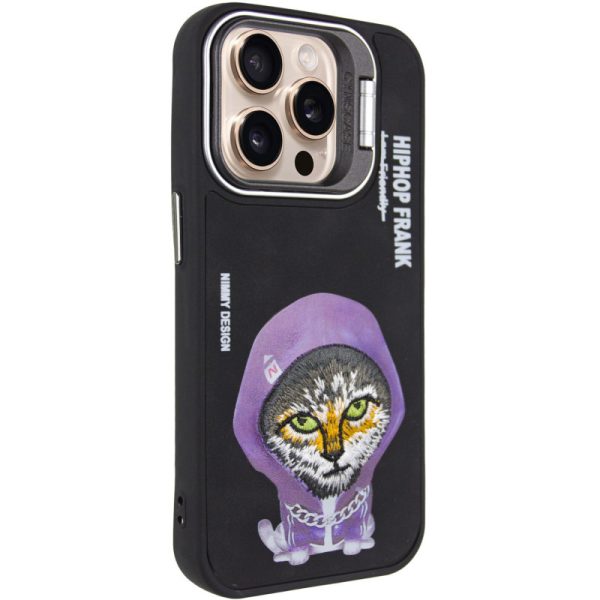Чохол для iPhone 15 Pro Max Чорний Cat Friends