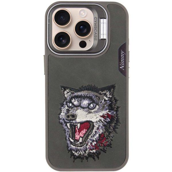 Чохол для iPhone 15 Pro Max Сірий Wolf Friends - Зображення 2