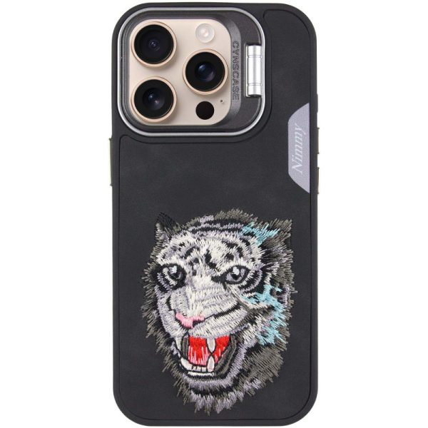Чохол для iPhone 16 Pro Чорний Tiger Friends - Зображення 2