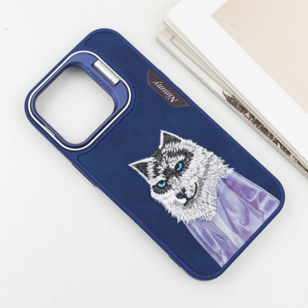 Чохол для iPhone 16 Pro Max Синій Wolf Friends - Зображення 3