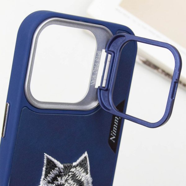 Чохол для iPhone 16 Pro Max Синій Wolf Friends - Зображення 5