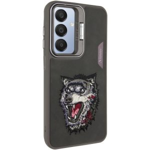 Чохол для Samsung Galaxy A16 4G/5G Сірий Wolf Friends