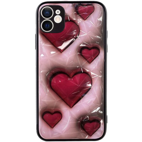 Чохол для iPhone 11 Hearts Prisma Plushie - Зображення 2