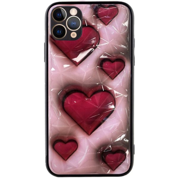 Чохол для iPhone 12 Pro Max Hearts Prisma Plushie - Зображення 2