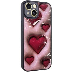 Чохол для iPhone 15 Hearts Prisma Plushie