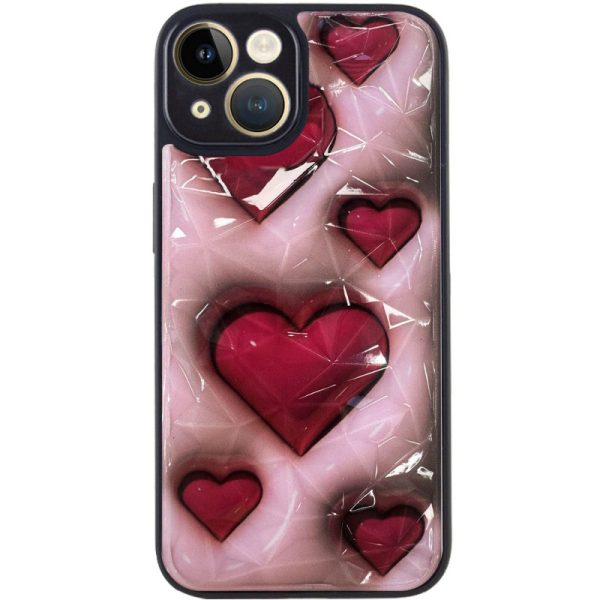 Чохол для iPhone 15 Hearts Prisma Plushie - Зображення 2