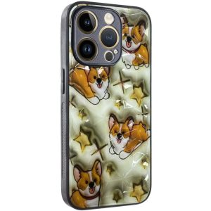 Чохол для iPhone 15 Pro Max Corgi Prisma Plushie