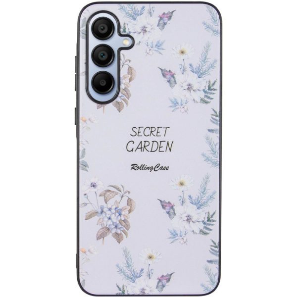 Чохол для Samsung Galaxy A35 Білий Secret Garden - Зображення 2