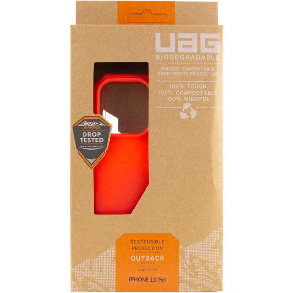 Чохол для iPhone 13 Pro Червоний UAG OUTBACK BIO - Зображення 6