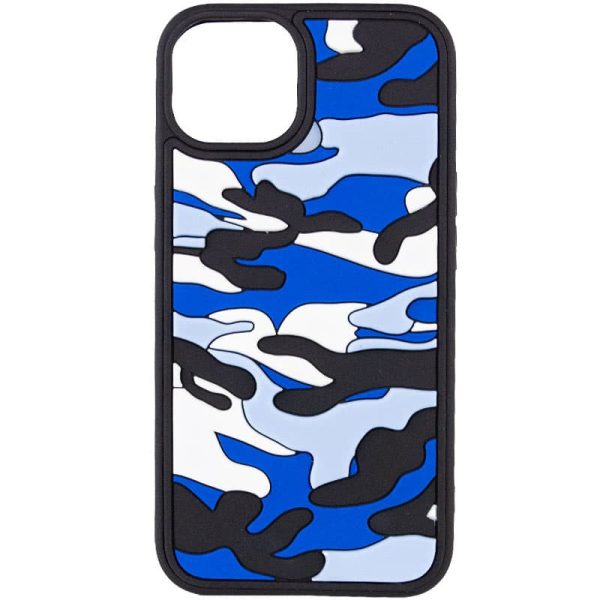 Чохол для iPhone 13 Pro Синій TPU+PC Army Collection