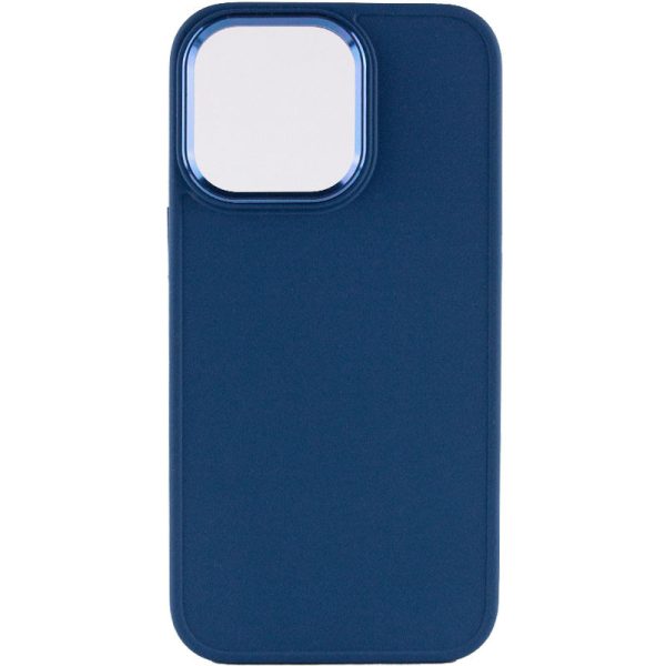 Чохол для iPhone 14 Pro Max Синій Bonbon Metal Style - Зображення 2