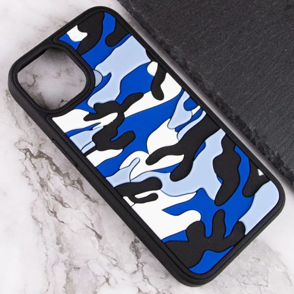 Чохол для iPhone 13 Pro Синій TPU+PC Army Collection - Зображення 3