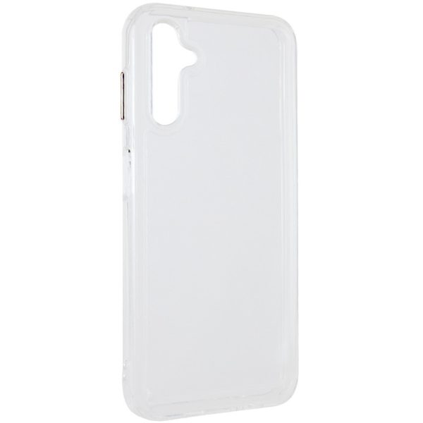 Чохол для Samsung Galaxy A14 4G/5G Прозорий TPU+PC Прозорий 2.0 mm metal buttons