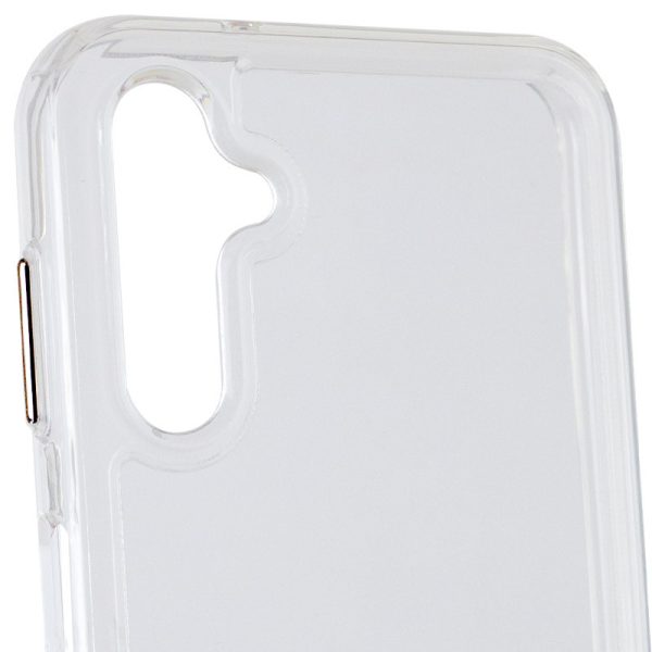 Чохол для Samsung Galaxy A14 4G/5G Прозорий TPU+PC Прозорий 2.0 mm metal buttons - Зображення 3