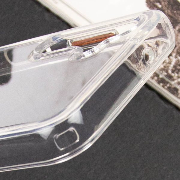 Чохол для Samsung Galaxy A14 4G/5G Прозорий TPU+PC Прозорий 2.0 mm metal buttons - Зображення 8