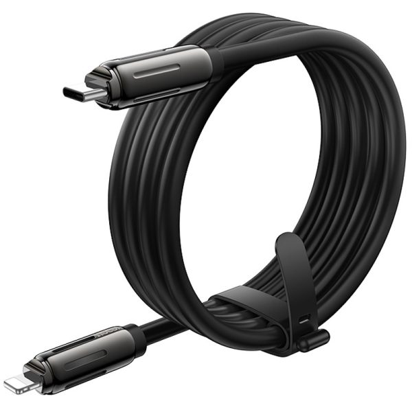 Дата кабель Hoco U136 Prize Type-C to Lightning 27W (1.2m) Чорний - Зображення 4