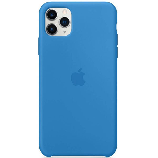 Чохол для iPhone 11 Pro сіліконовий синій