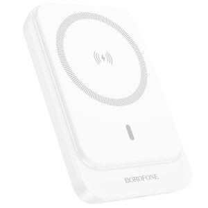 Павербанк Power Bank BOROFONE BJ63 Nimble PD20W з БЗП 5000 mAh Білий