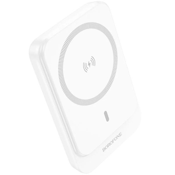 Павербанк Power Bank BOROFONE BJ63 Nimble PD20W з БЗП 5000 mAh Білий - Зображення 2