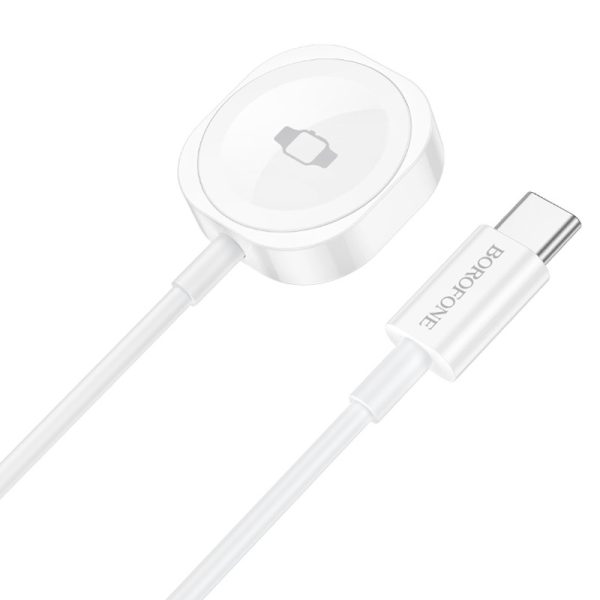 Бездротова зарядка BOROFONE BQ35 Wireless charger for iWatch Білий - Зображення 3
