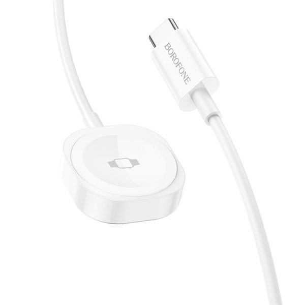 Бездротова зарядка BOROFONE BQ35 Wireless charger for iWatch Білий - Зображення 5