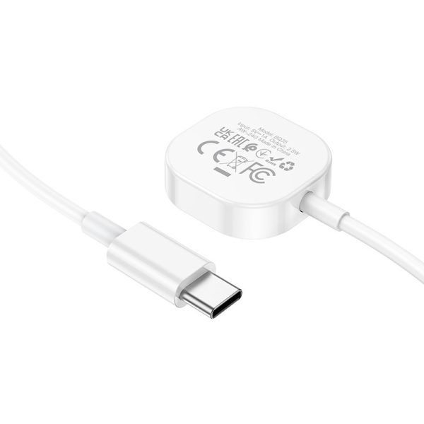 Бездротова зарядка BOROFONE BQ35 Wireless charger for iWatch Білий - Зображення 6