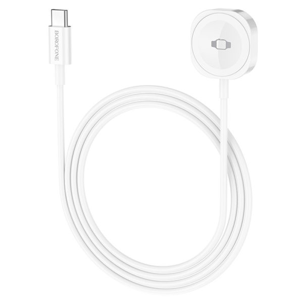 Бездротова зарядка BOROFONE BQ35 Wireless charger for iWatch Білий - Зображення 7