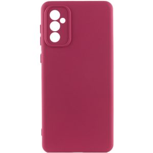 Чохол для Samsung Galaxy A36 5G Бордовий Silicone Cover Lakshmi Full Camera