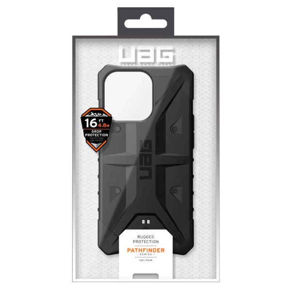 Ударостійкий чохол для Apple iPhone 13 Pro Max Чорний UAG Pathfinder Classic - Зображення 4