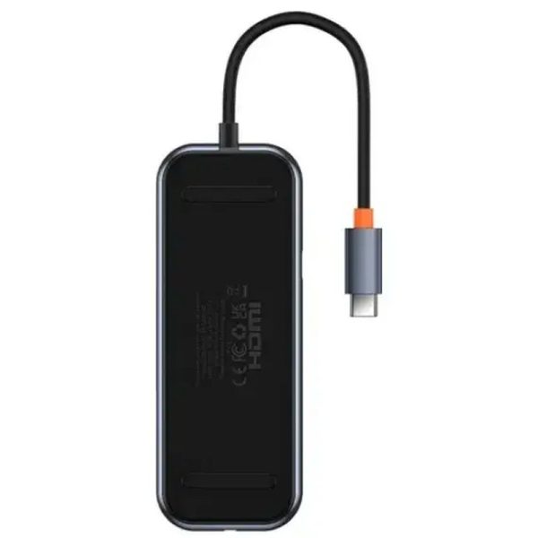 Перехідник HUB Baseus AcmeJoy 8-Port Type-C HUB Adapter (WKJZ010613) Сірий - Зображення 2