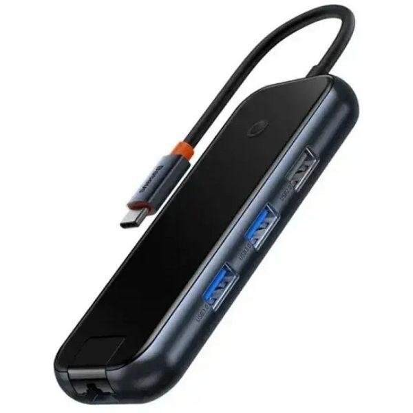 Перехідник HUB Baseus AcmeJoy 8-Port Type-C HUB Adapter (WKJZ010613) Сірий - Зображення 3
