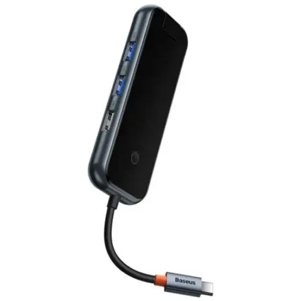 Перехідник HUB Baseus AcmeJoy 8-Port Type-C HUB Adapter (WKJZ010613) Сірий - Зображення 4