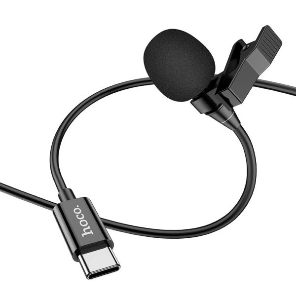 Мікрофон петличний Hoco L14 Type-C 2m - Зображення 5
