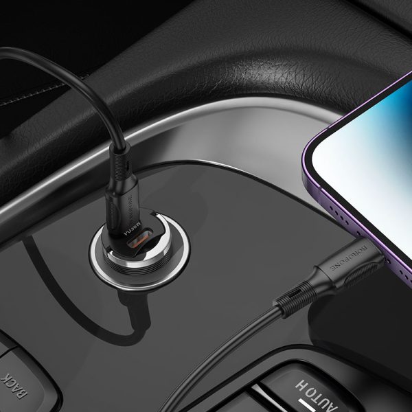 АЗП Borofone BZ29B Outstanding PD36W (2USB-C) Фіолетовий - Зображення 3