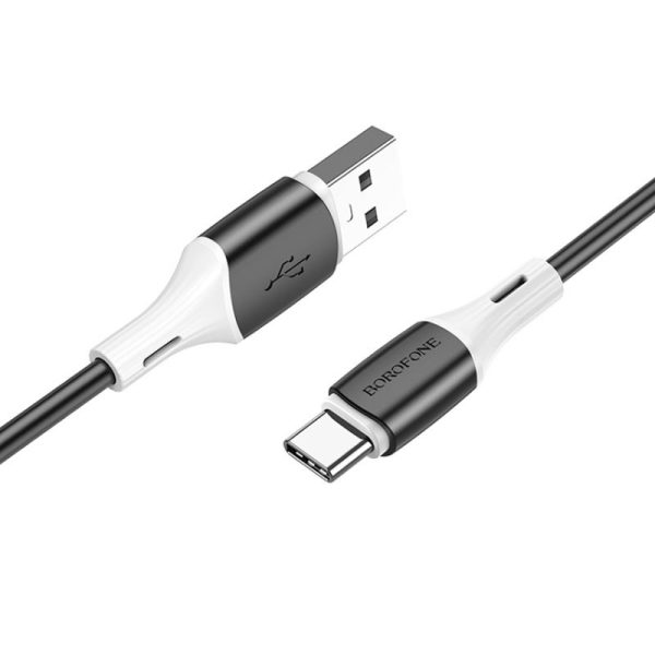 Дата кабель Borofone BX79 USB to Type-C (1m) Чорний - Зображення 2