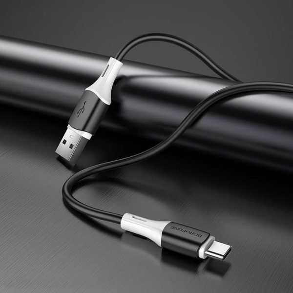 Дата кабель Borofone BX79 USB to Type-C (1m) Чорний - Зображення 3